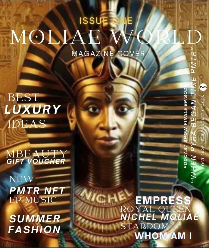 Nichel MOLIAE on MOLIAE World Magazine Cover